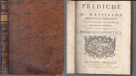 LH- PREDICHE DI Mr. MASSILLON SETTECENTINA -- SIMONE OCCHI --- 1766 - C - XFS71