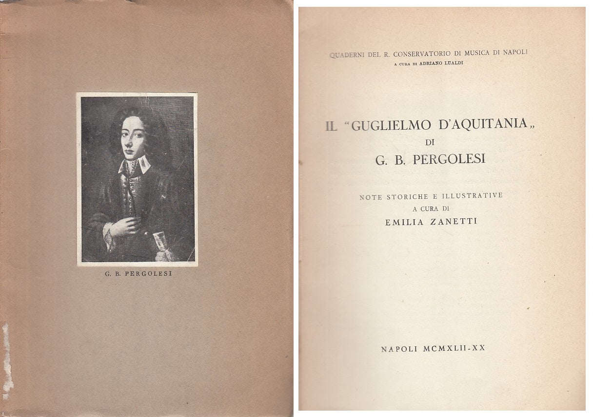 LS- IL "GUGLIELMO D'AQUITANIA" - PERGOLESI - NAPOLI --- 1942 - B - ZFS172