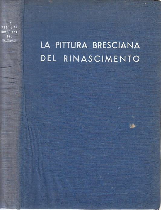 LT- PITTURA BRESCIANA RINASCIMENTO CATALOGO MOSTRA-- BRESCIA--- 1939- C - ZFS174
