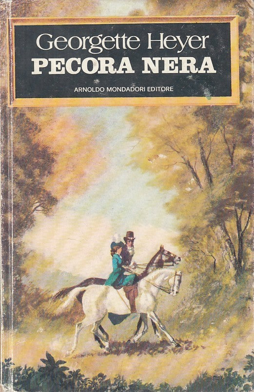 LN- PECORA NERA - GEORGETTE HEYER - MONDADORI -- 1a ED. - 1974 - C - ZFS105