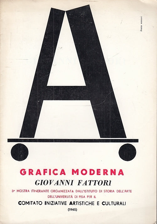 LT- GRAFICA MODERNA GIOVANNI FATTORI CATALOGO MOSTRA ----- 1965 - S - YFS718