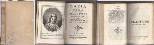 LH- MARIA RIME SULAMITIDE BOSCHERECCIA SAGRA - NERALCO ARCADE---- 1781- C- XFS86