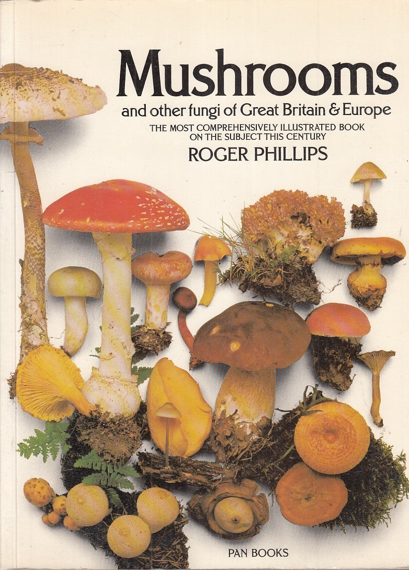 LZ - MUSHROOMS - ROGER PHILLIPS - PAN BOOKS --- 1983 - B - YDS97