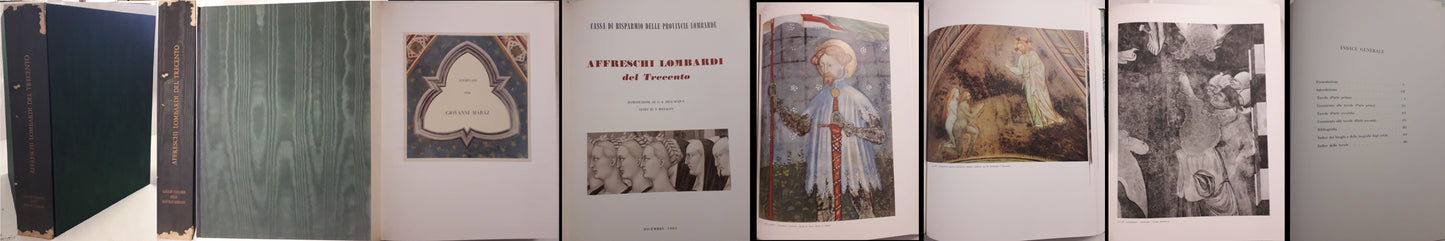 LT- AFFRESCHI LOMBARDI DEL TRECENTO FUORI COMMERCIO- MATALON- CARIPLO--- 1963- C- ZFS319