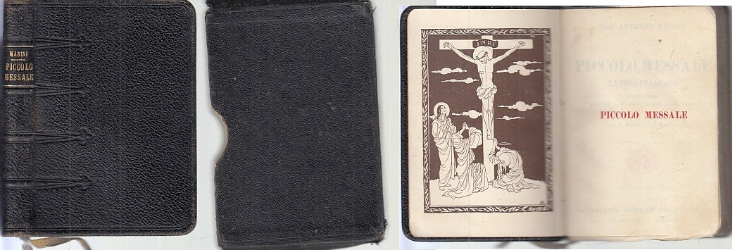 LD- PICCOLO MESSALE LATINO ITALIANO - ANTONIO MASINI ----- 1935- B- XFS86