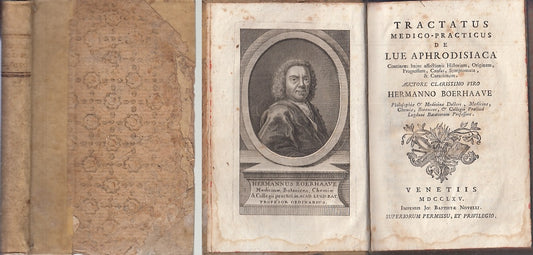 LH- TRACTATUS MEDICO PRATICUS SETTECENTINA- BOERHAAVE- NOVELLI--- 1765- C- XFS86