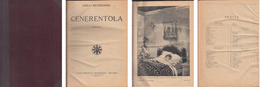 CENERENTOLA ILLUSTRATO - EMILIO RICHEBOURG - SONZOGNO --- 1900 - C - XFS86