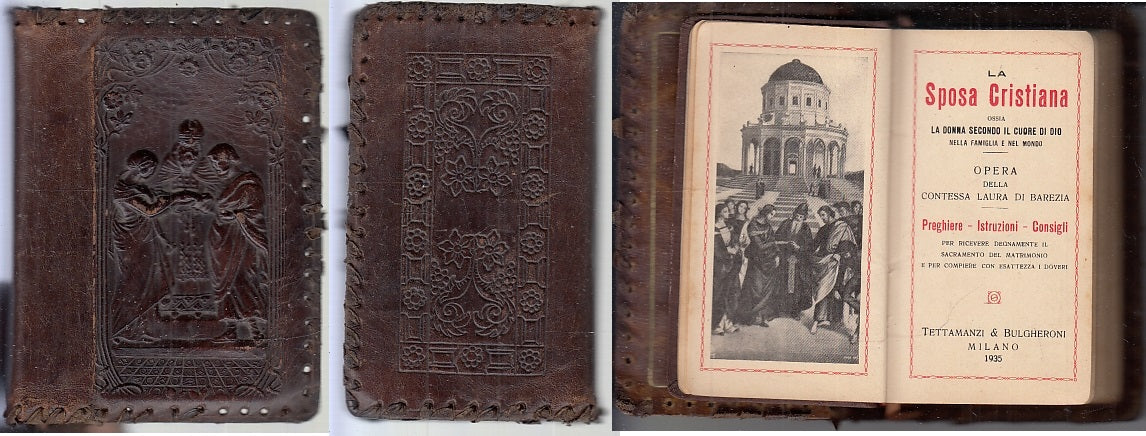 LD- LA SPOSA CRISTIANA PREGHIERE- LAURA DI BAREZIA- TETTAMANZI--- 1935- B- XFS86