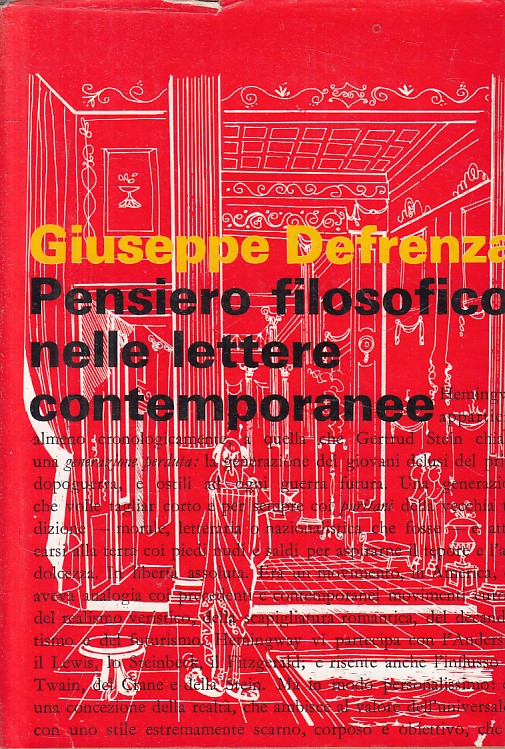 Pensiero Filosofico nelle lettere contemporanee - Defrenza - Paoline - ZFS294