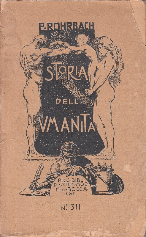 LS- STORIA DELL'UMANITA' - ROHRBACH - FRATELLI BOCCA --- 1925 - B - ZFS48