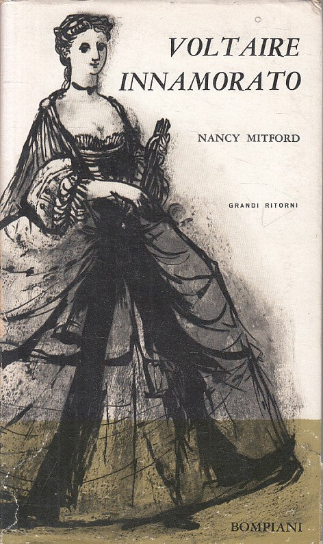 LN- VOLTAIRE INNAMORATO - MITFORD- BOMPIANI- GRANDI RITORNI-- 1959 - CS - ZFS294