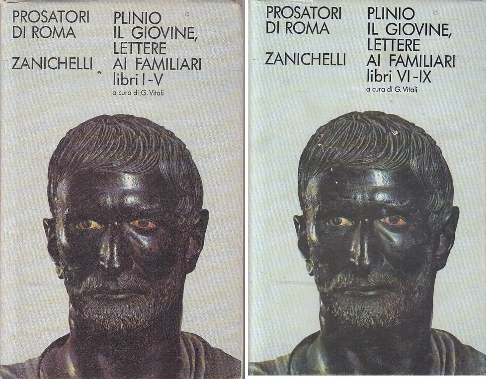 LN- LETTERE AI FAMILIARI 2 VOLL. - GIOVINE - ZANICHELLI --- 1988 - CS - ZFS22
