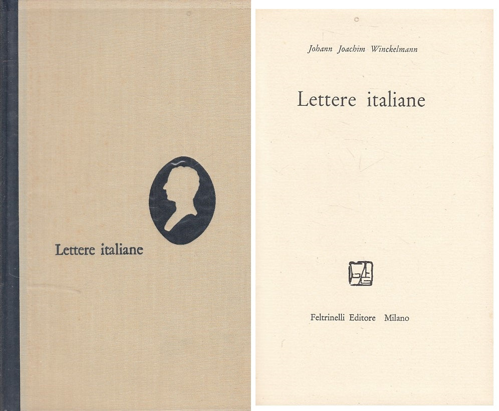 LN- LETTERE ITALIANE - WINCKELMANN - FELTRINELLI -- 1a ED. - 1961 - CS - ZFS54