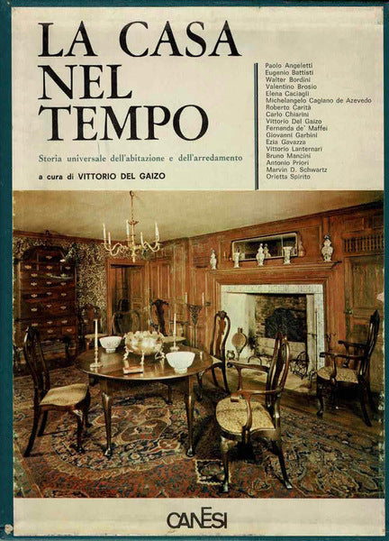 LZ- LA CASA NEL TEMPO COFANETTO 3 VOLUMI - VITTORIO DEL GAIZO- CANESI- C- ZFS319