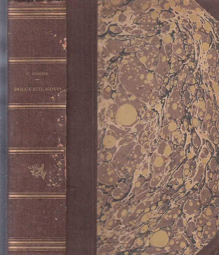 LZ- DOLCE STIL NOVO- CARLO CORDIE(A CURA DI)- BIANCHI GIOVINI--- 1942- C- ZDS638