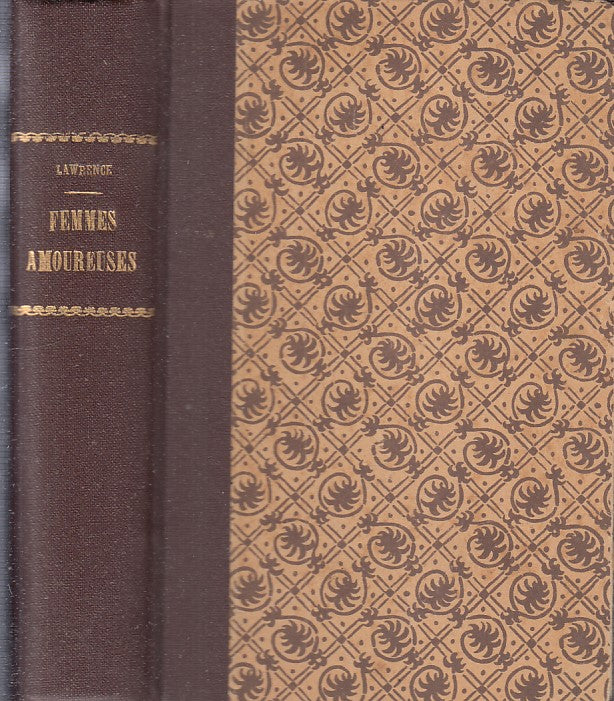 LN- FEMMES AMOUREUSES - LAWRENCE - GALLIMARD --- 1934 - C - ZDS638