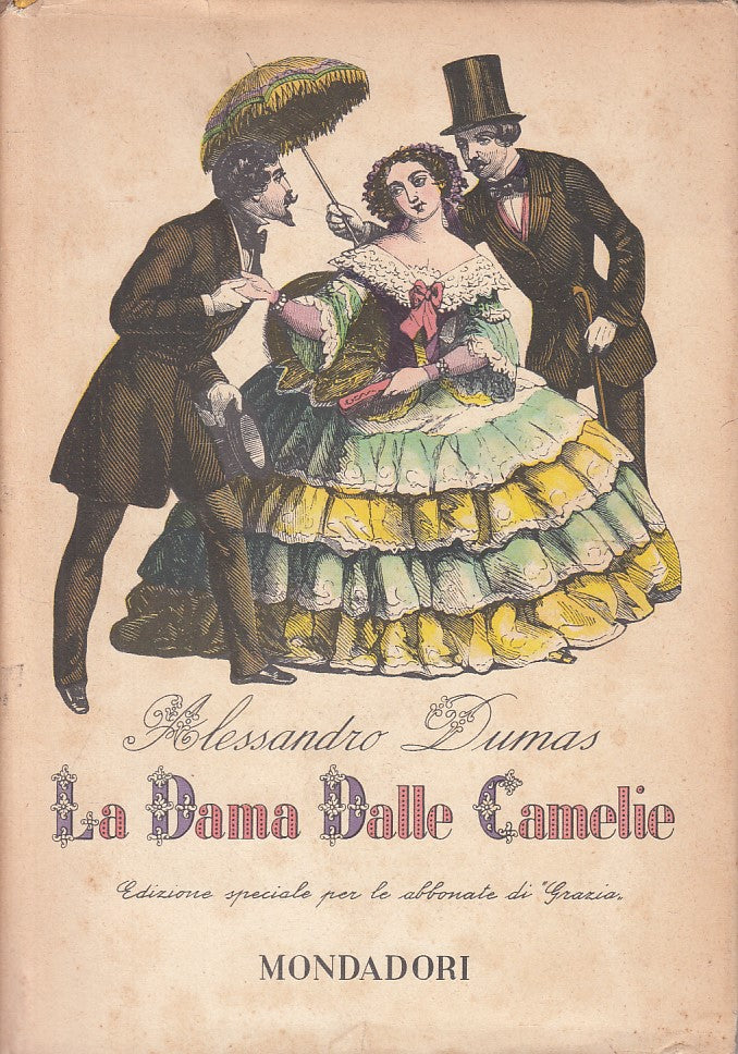 LN- LA DAMA DALLE CAMELIE - DUMAS - MONDADORI --- 1955 - CS - ZFS101