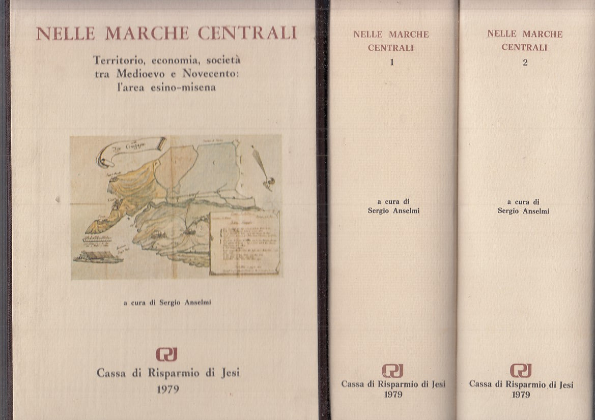 LZ- NELLE MARCHE CENTRALI. 2 VOL. - ANSELMI - CA.RI. JESI --- 1979 - CS - YFS737