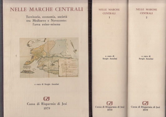 LZ- NELLE MARCHE CENTRALI. 2 VOL. - ANSELMI - CA.RI. JESI --- 1979 - CS - YFS737
