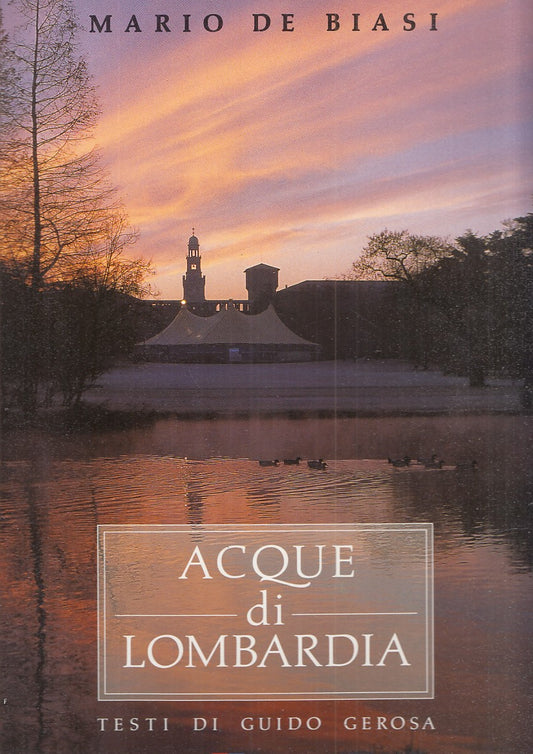 LZ - ACQUE DI LOMBARDIA - MARIO DE BIASI - GRAFICA E ARTE --- 1991 - CS - ZFS679