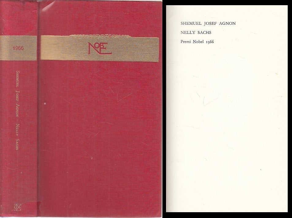 LN- LE OPERE - AGNON SACHS - CDE - SCRITTORI MONDO NOBEL -- 1972 - CS - ZFS635