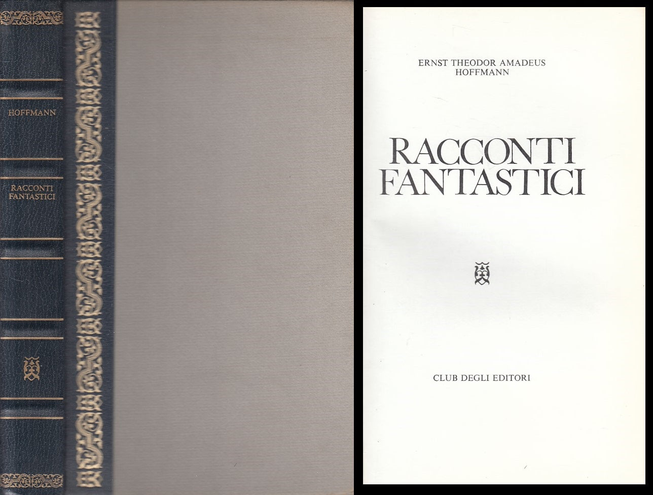 LN- RACCONTI FANTASTICI - HOFFMANN - CDE - CAPOLAVORI -- 1969 - C - ZFS665