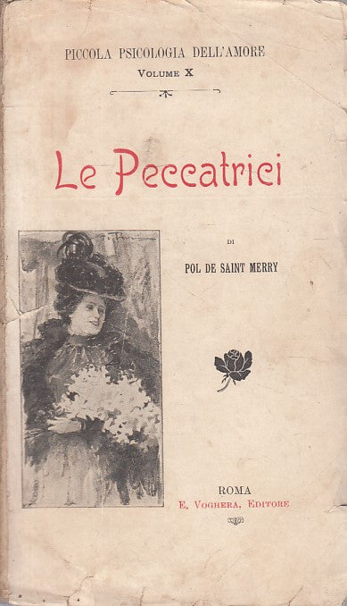 LS- LE PECCATRICI - SAINT MERRY - ROMA - PSICOLOGIA AMORE -- 1904 - B - ZFS162