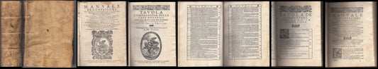 LH- MANUALE DE CONFESSORI CINQUECENTINA - AZPLIQUETA - GIOLITI--- 1579- C- XFS92