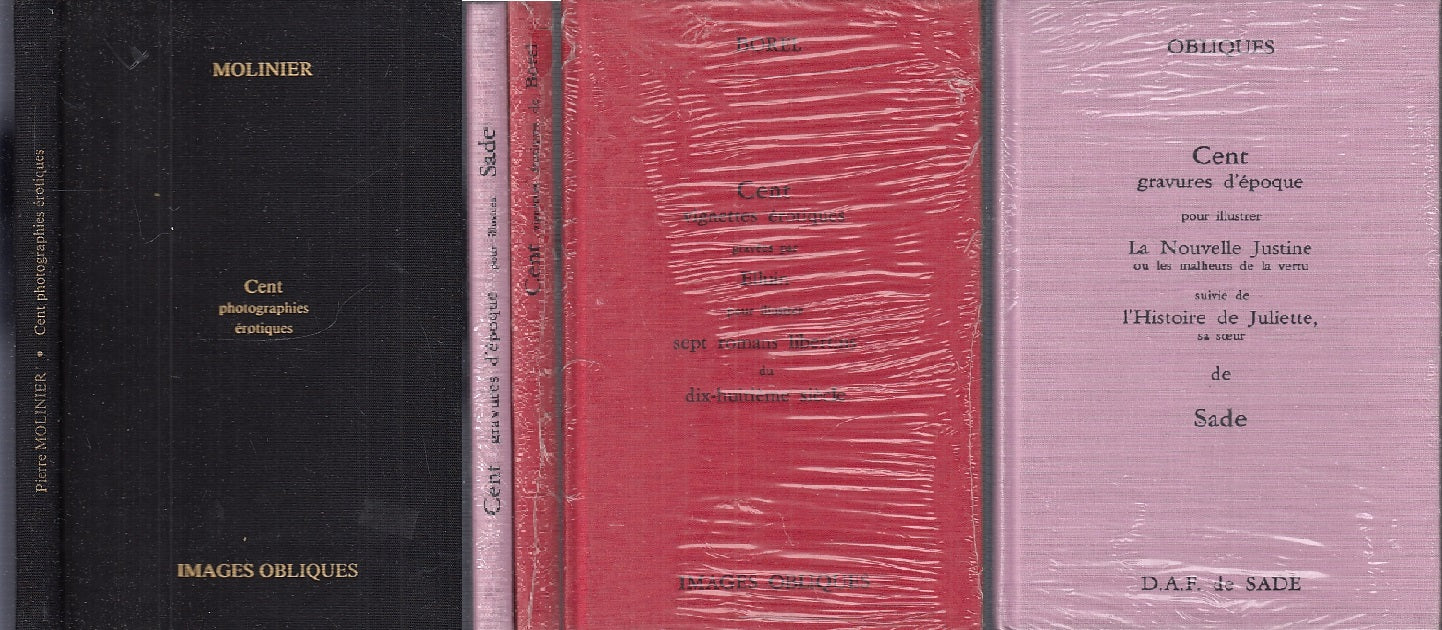 LT- CENT PHOTOGRAPHIES VIGNETTES GRAVURES EROTIQUES-- OBLIQUES--- 1979 -- XFS102