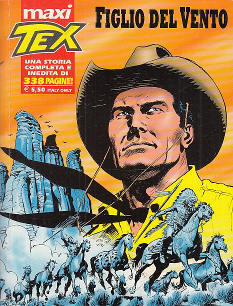 FB- MAXI TEX N.7 FIGLIO DEL VENTO -- BONELLI - 2003 - B - SBX