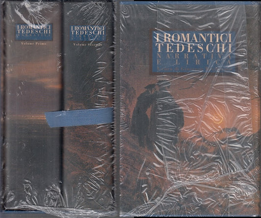 LN- I ROMANTICI TEDESCHI COFANETTO 2 VOLUMI NARRATIVA-- RIZZOLI--- 1995-CS-XFS10