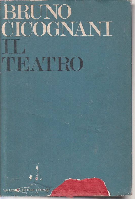 LN- IL TEATRO - BRUNO CICOGNANI - VALLECCHI - OPERE -- 1960 - CS - ZFS42
