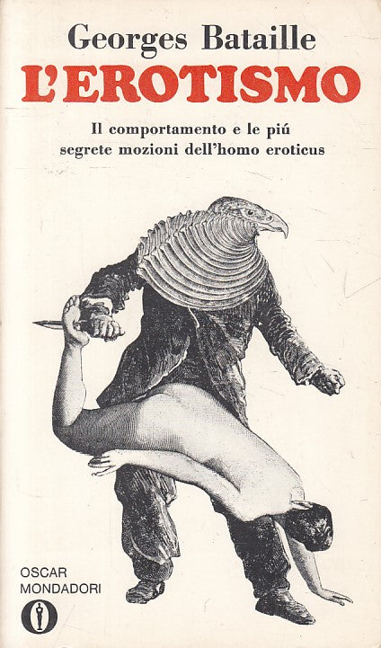 LS- L'EROTISMO COMPORTAMENTO - BATAILLE - MONDADORI -- 1a ED.- 1969 - B - YFS406