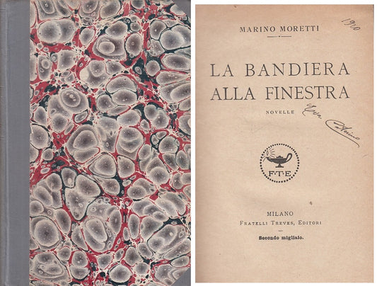 LN- LA BANDIERA ALLA FINESTRA - MORETTI - TREVES --- 1918 - C - ZFS100
