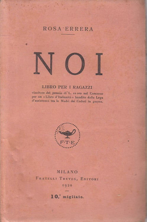 LN- NOI - ROSA ERRERA - TREVES --- 1920 - B - ZFS99