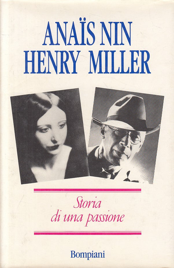 LN- STORIA DI UNA PASSIONE - NIN MILLER - BOMPIANI --- 1989 - CS - ZFS99