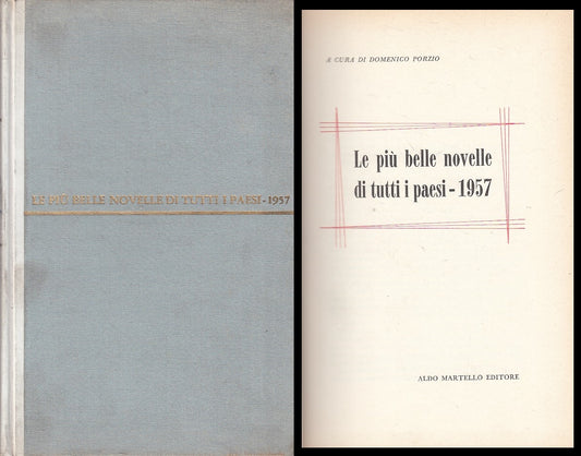 LN- LE PIU' BELLE NOVELLE DI TUTTI I PAESI -- MARTELLO --- 1957 - C - YFS423