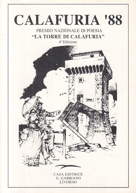 LN- CALAFURIA '88 PREMIO NAZIONALE POESIA -- GABBIANO --- 1989 - B - ZFS195