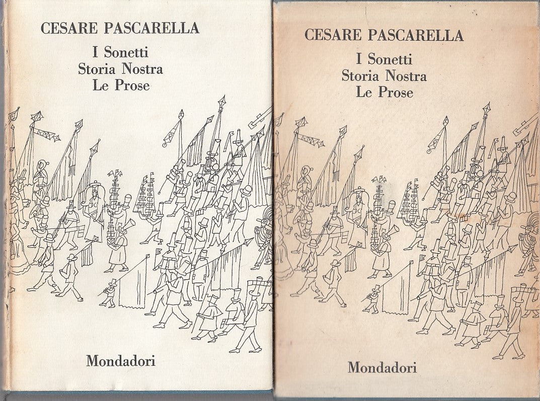 LN - SONETTI. STORIA NOSTRA. PROSE - PASCARELLA - MONDADORI --- 1962- CS- YFS263