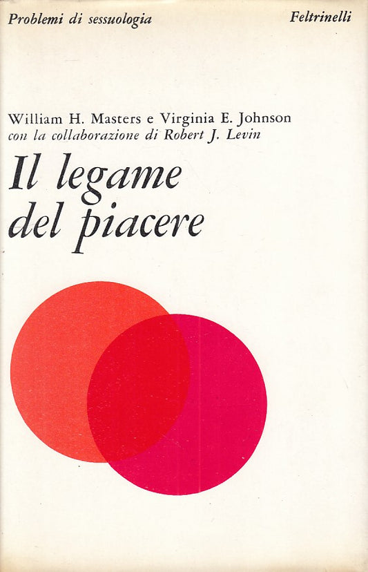 LZ - IL LEGAME DEL PIACERE - WILLIAM H. MASTERS- FELTRINELLI--- 1975- CS- YFS263