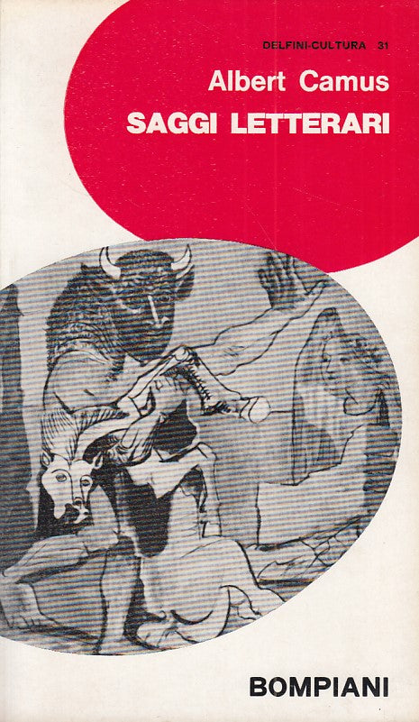 LZ - SAGGI LETTERARI - ALBERT CAMUS - BOMPIANI --- 1966 - B - YFS263
