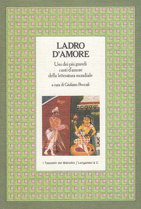 LX- LADRO D'AMORE - GIULIANO BOCCALI (A CURA DI)- LONGANESI--- 1983- B - ZFS484