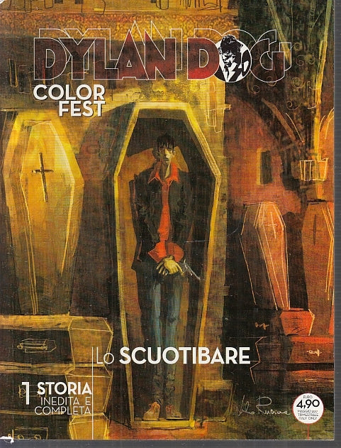 FB- DYLAN DOG COLOR FEST N.21 LO SCUOTIBARE ESAURITO RARO-- BONELLI- 2010- B-A23