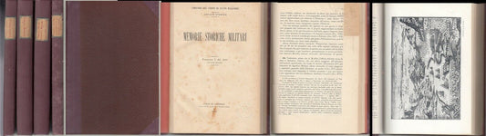 LS- MEMORIE STORICHE MILITARI 4 VOLUMI - CORPO STATO MAGGIORE ---- 1913- C- YFS3