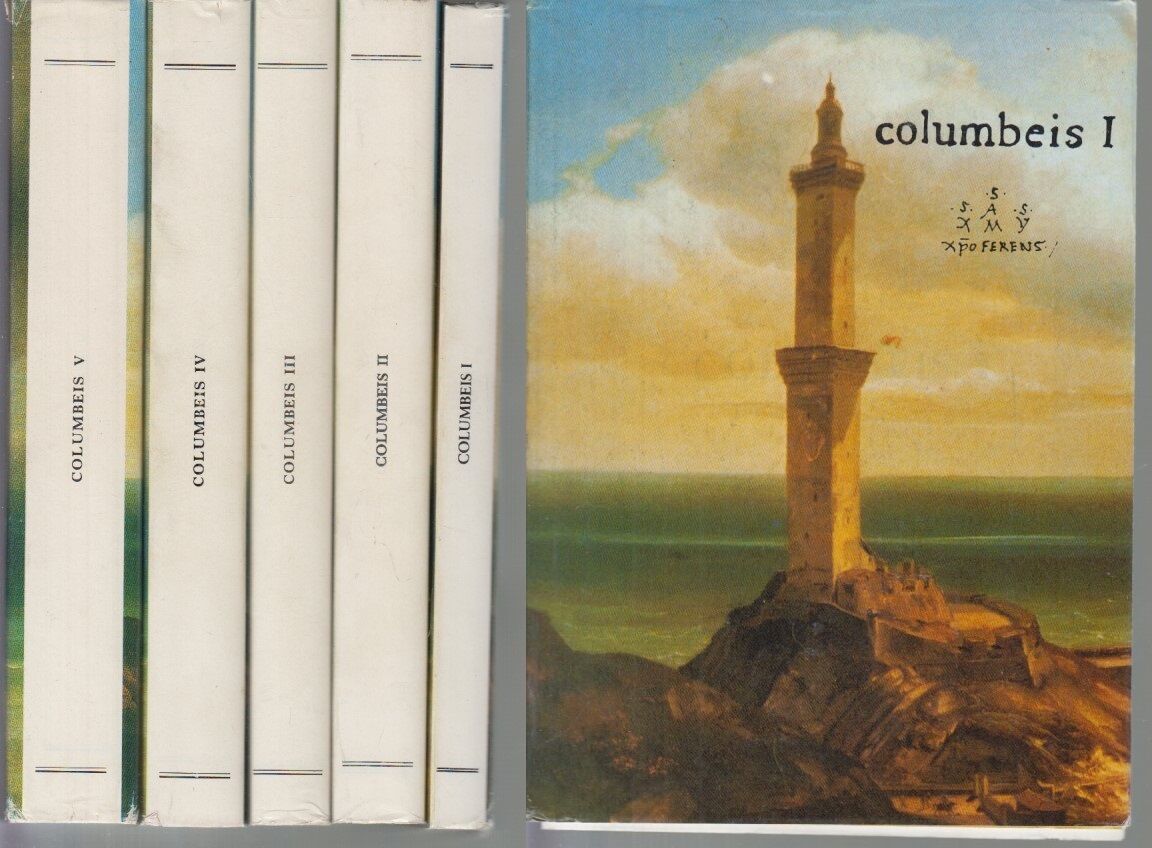 LS- COLUMBEIS 5 VOLUMI-- ISTITUTO FILOLOGIA CLASSICA MEDIEVALE--- 1986- BS- YDS8