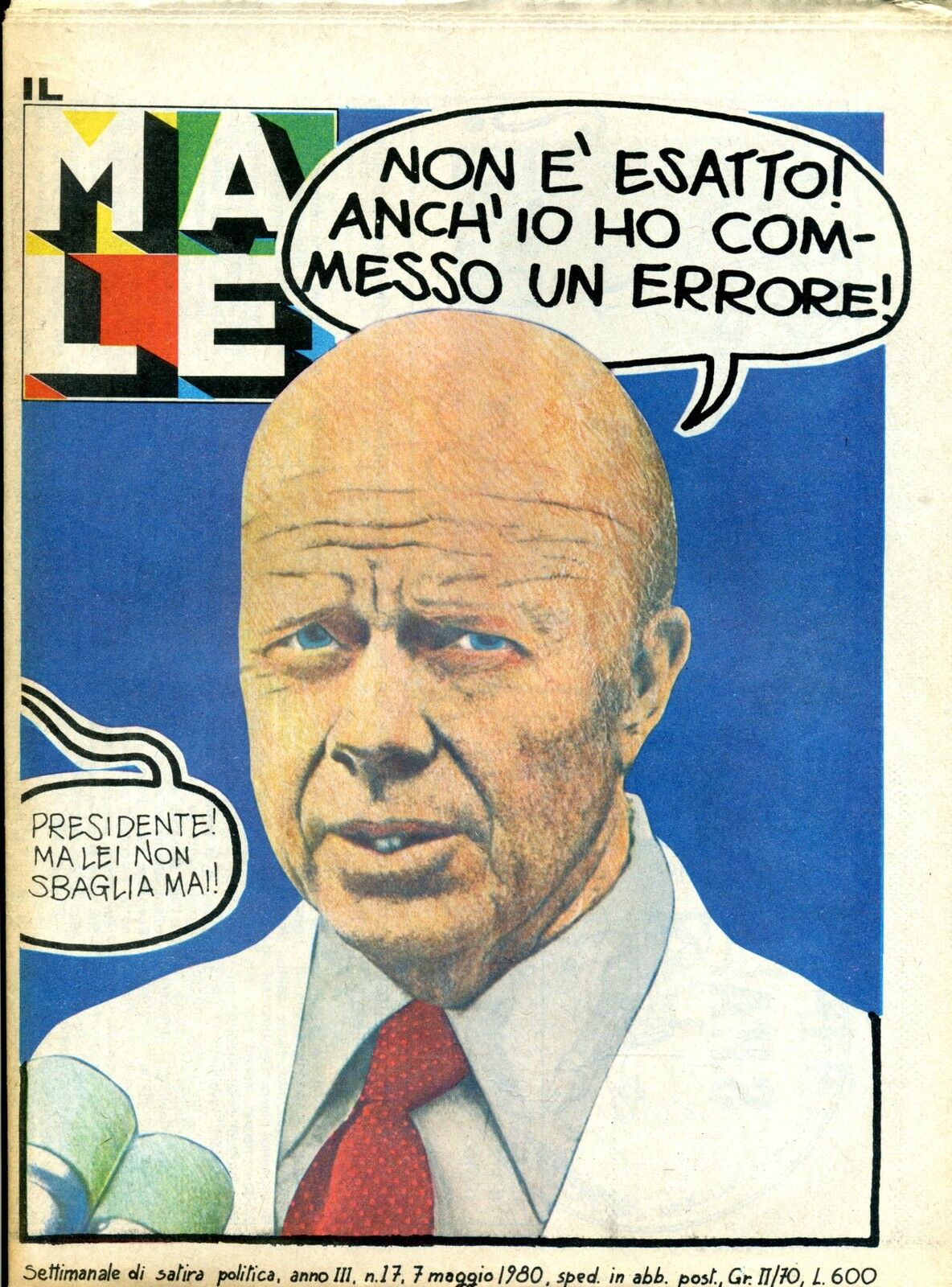 FR- RIVISTA IL MALE ANNO III N.17 --- 1980 - S - SBX