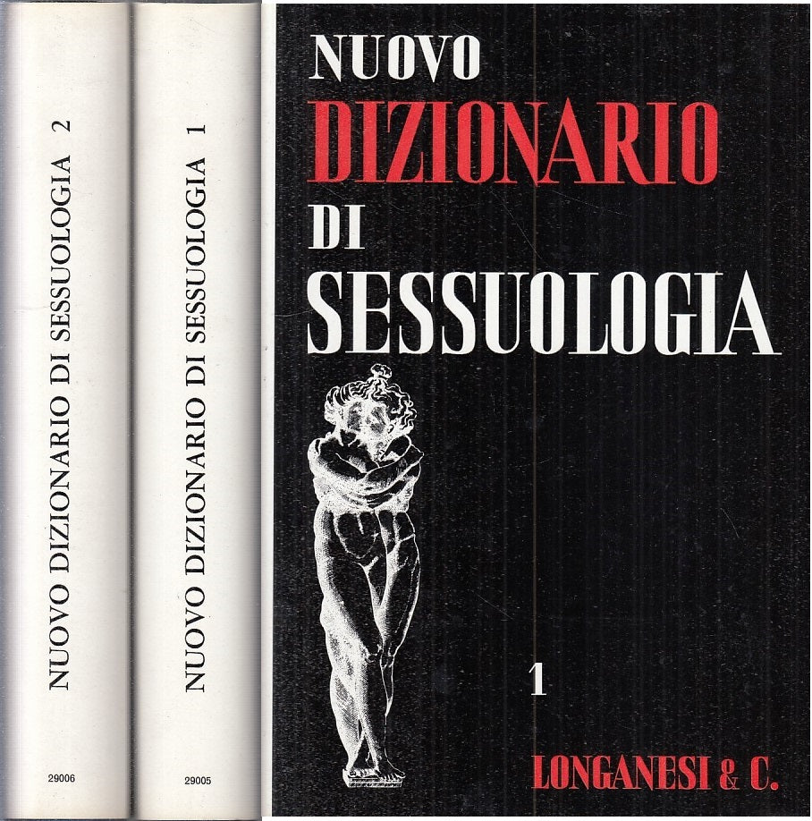 LZ - NUOVO DIZIONARIO DI SESSUOLOGIA (2 VOL) -- LONGANESI --- 1969 - CS - YFS748