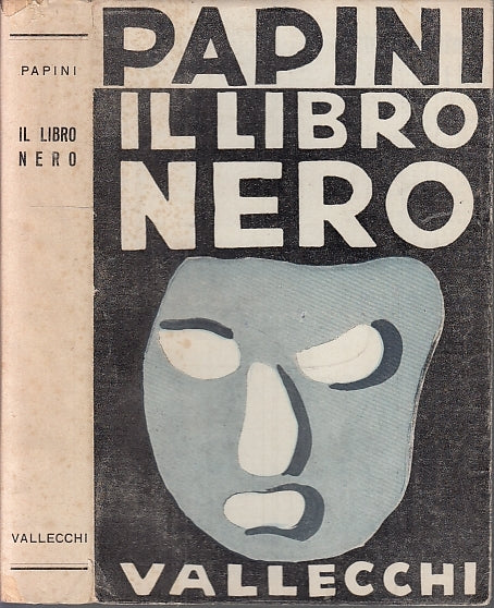 LN- IL LIBRO NERO NUOVO DIARIO DI GOG - PAPINI - VALLECCHI --- 1952 -- XFS140