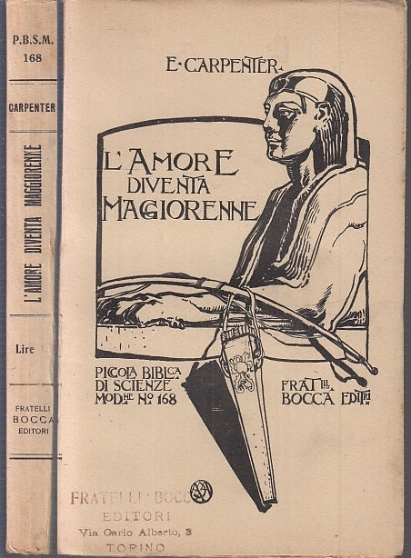 LN- L'AMORE DIVENTA MAGGIORENNE - CARPENTIER - FRATELLI BOCCA --- 1929 -- XFS140