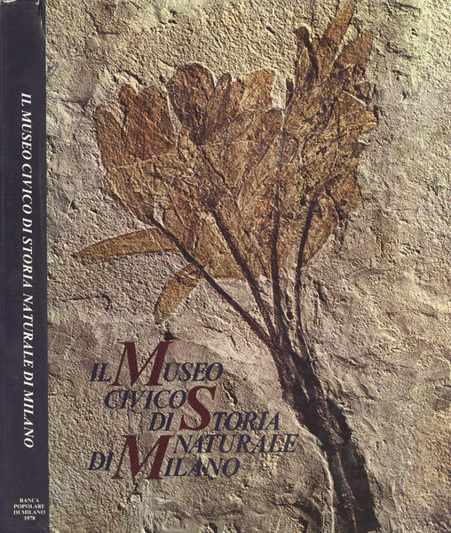 LZ- IL MUSEO CIVICO DI STORIA NATURALE DI MILANO -- PIZZI --- 1978 - CS - YFS743